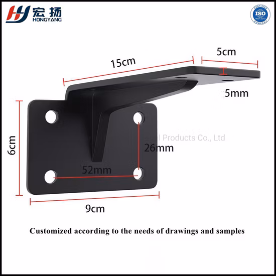 Опорный кронштейн Металлический кронштейн для полки Плавающие кронштейны для полки